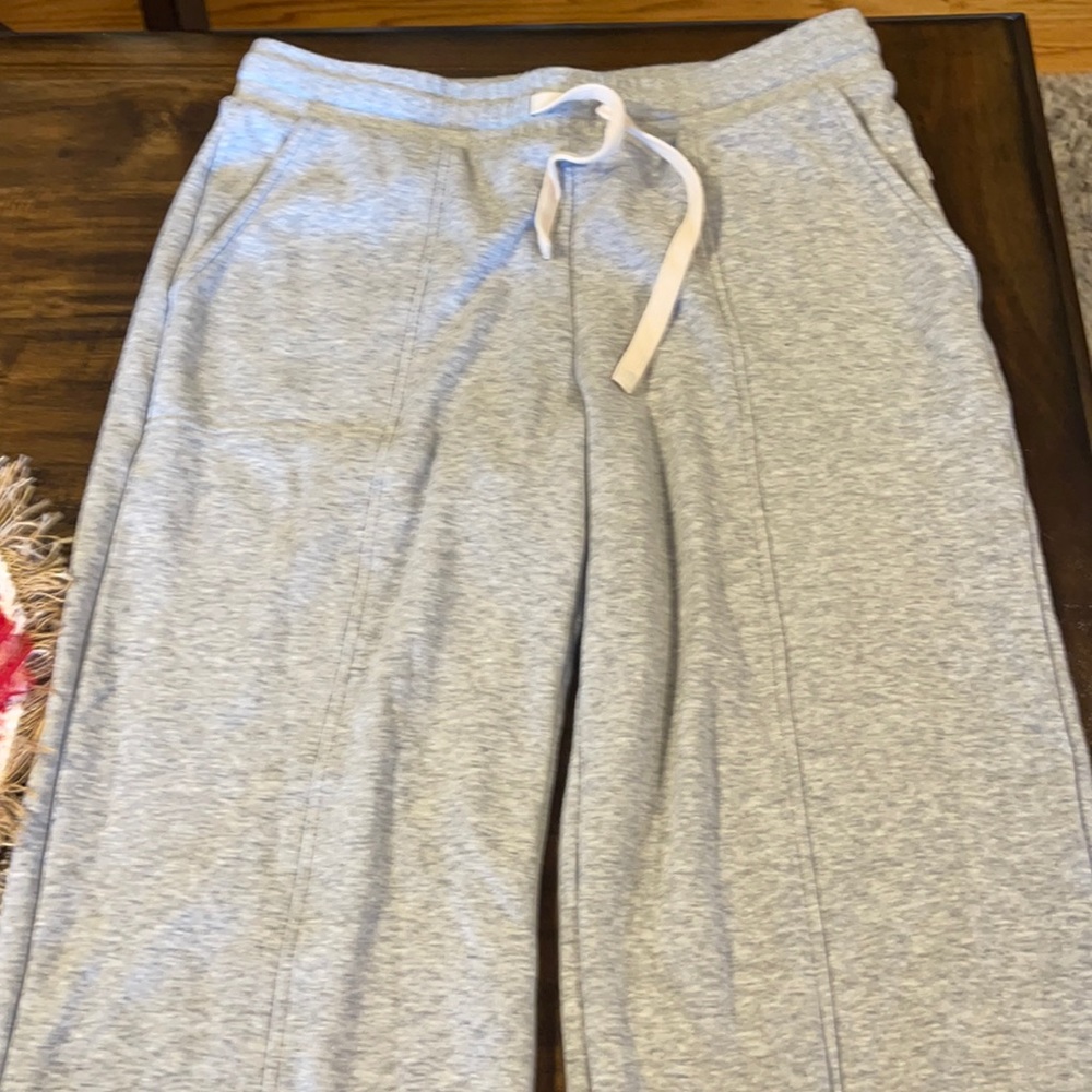 Gray UGG, size M cotton lined fleece pants